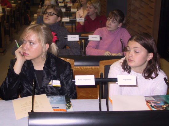 Eesti Lastekaitseliidu ja Eesti Õpilasomavalitsuste Liidu koostöös korraldatud noortefoorum
